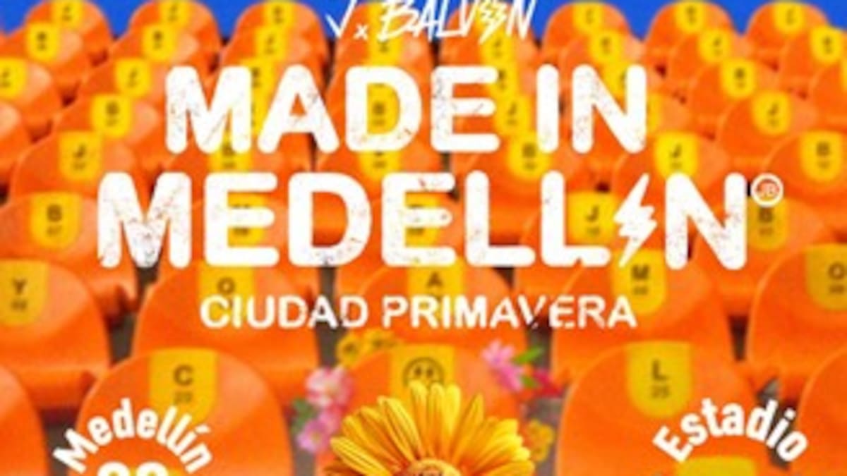 J Balvin anuncia su concierto “Made in Medellín” el reencuentro con su tierra natal