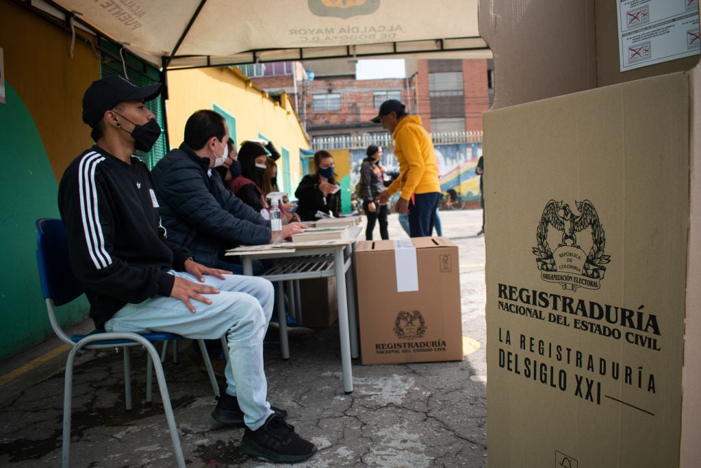 Jurado de votación. Foto: Getty Images.