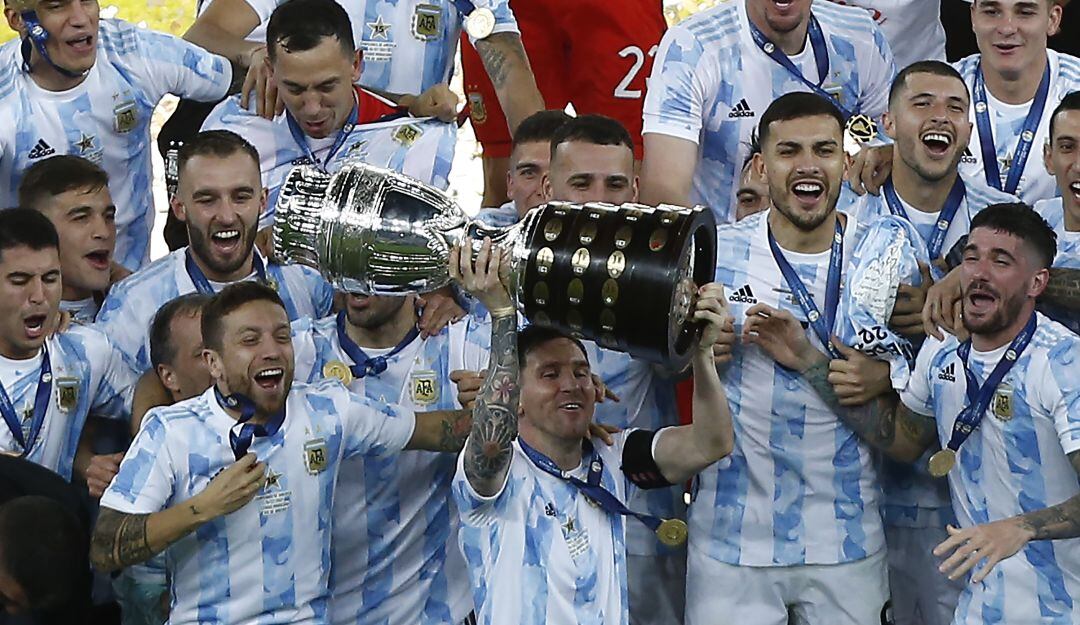 Argentina llega a 15 títulos de Copa América
