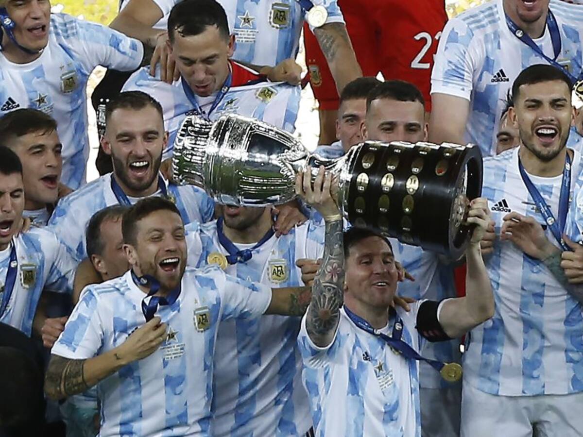 Argentina llega a 15 títulos de Copa América igualando a Uruguay