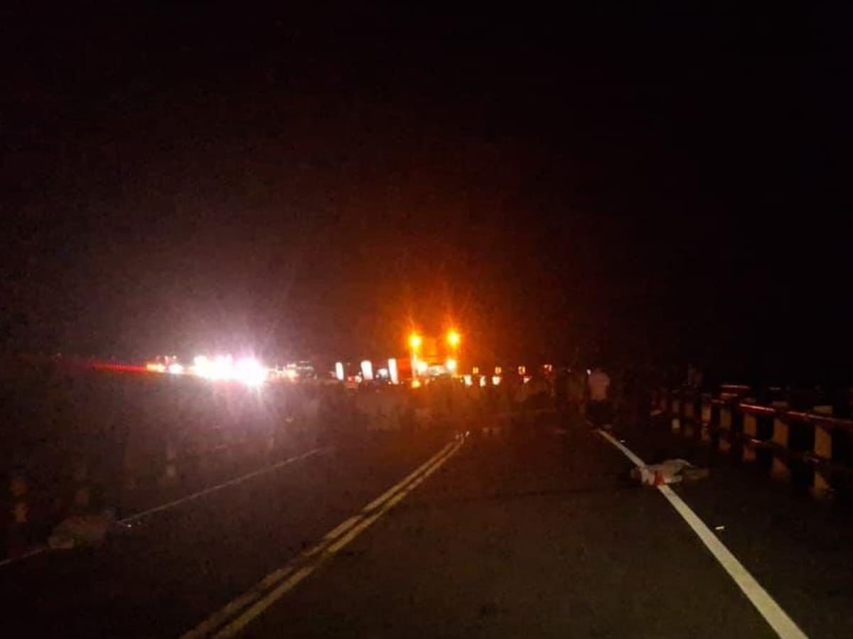 Accidente en el Puente Roncador de Magangué deja un menor fallecido y otro lesionado