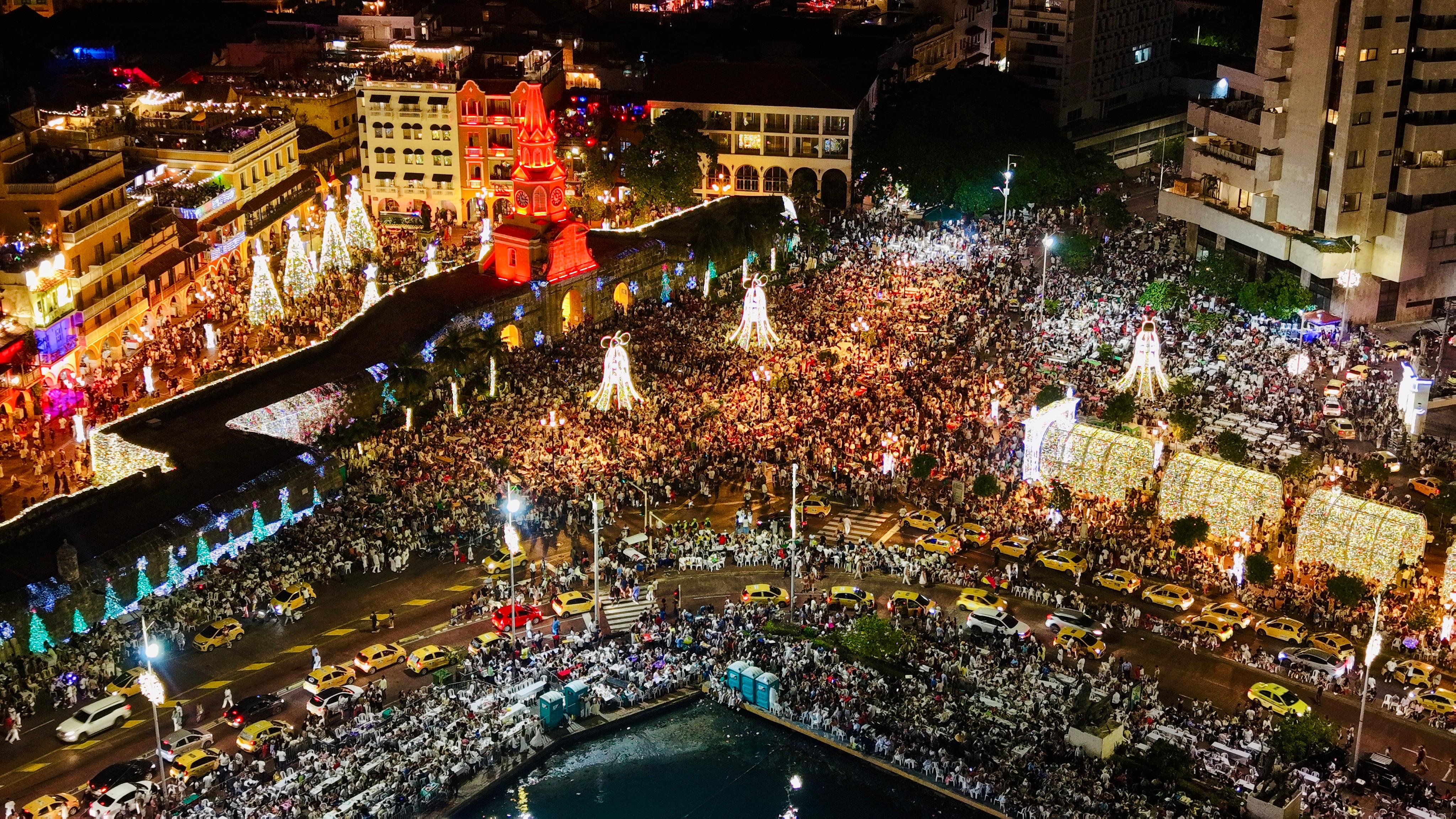 Fiesta Fin de Año, Centro Histórico  - Alcaldía de Cartagena