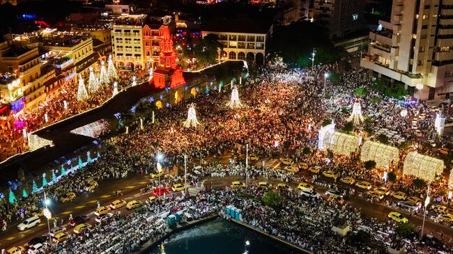 Fiesta Fin de Año, Centro Histórico - Alcaldía de Cartagena