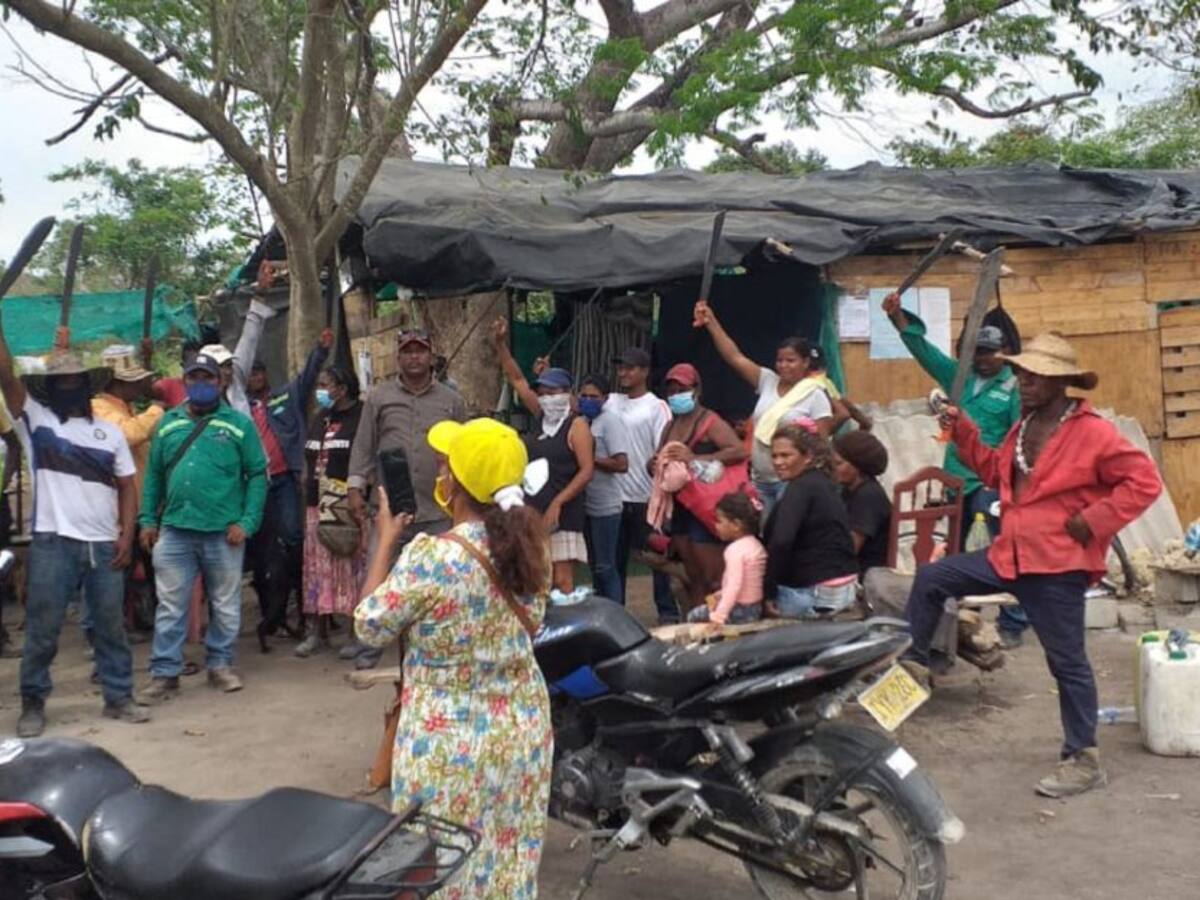 En Cartagena campesinos de Cachenche anunciaron bloqueo