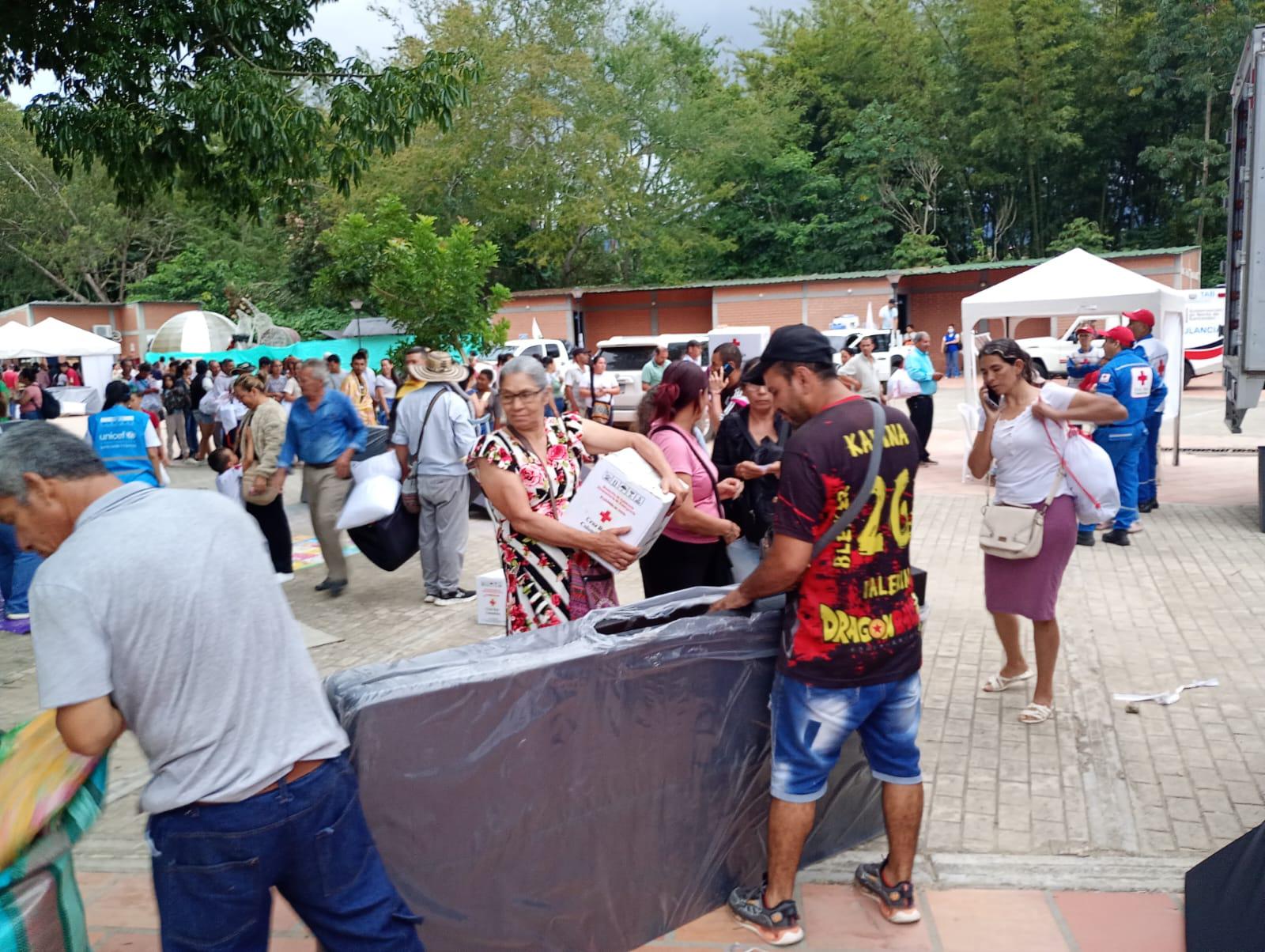Atención a familias desplazadas en Ocaña, Norte de Santander / Foto: Alcaldía de Ocaña