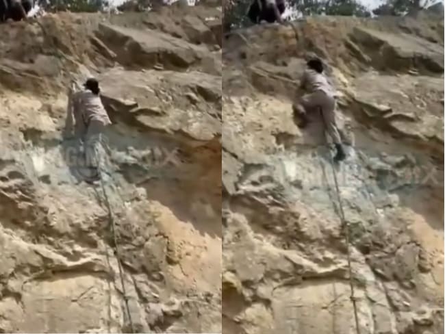 Una menor salió lesionada tras caer de una montaña durante actividad escolar: autoridades investigan. Foto tomada de redes sociales