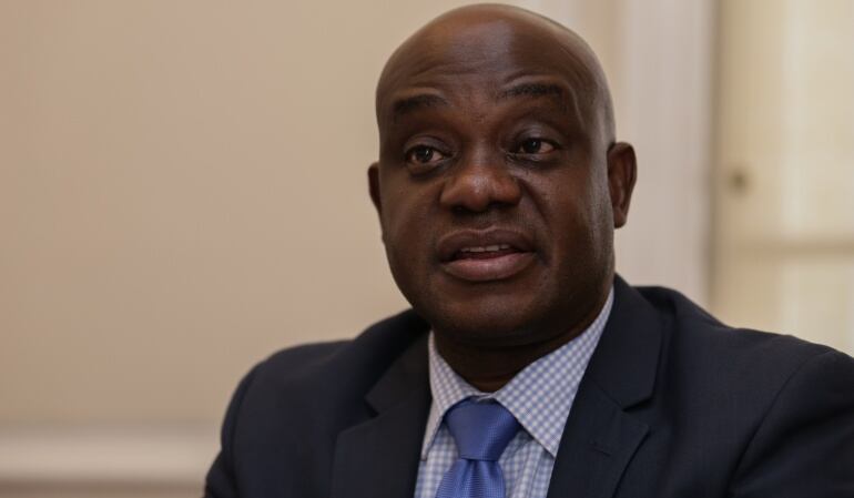 El ministro de Ambiente, Luis Gilberto Murillo