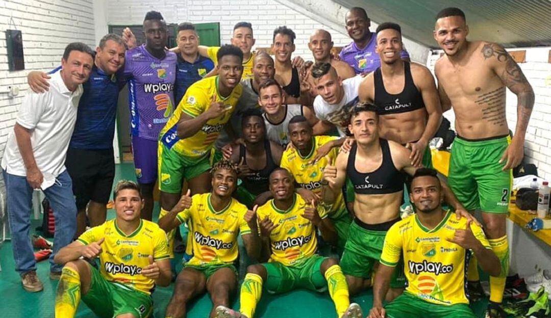 Plantel del Atlético Huila