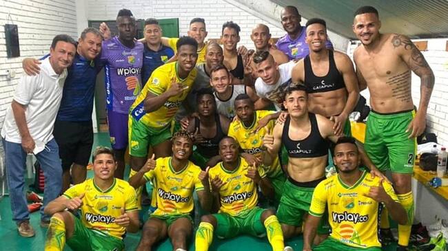 Plantel del Atlético Huila