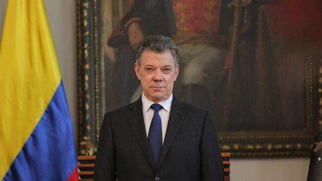 Juan Manuel Santos. Foto: Colprensa