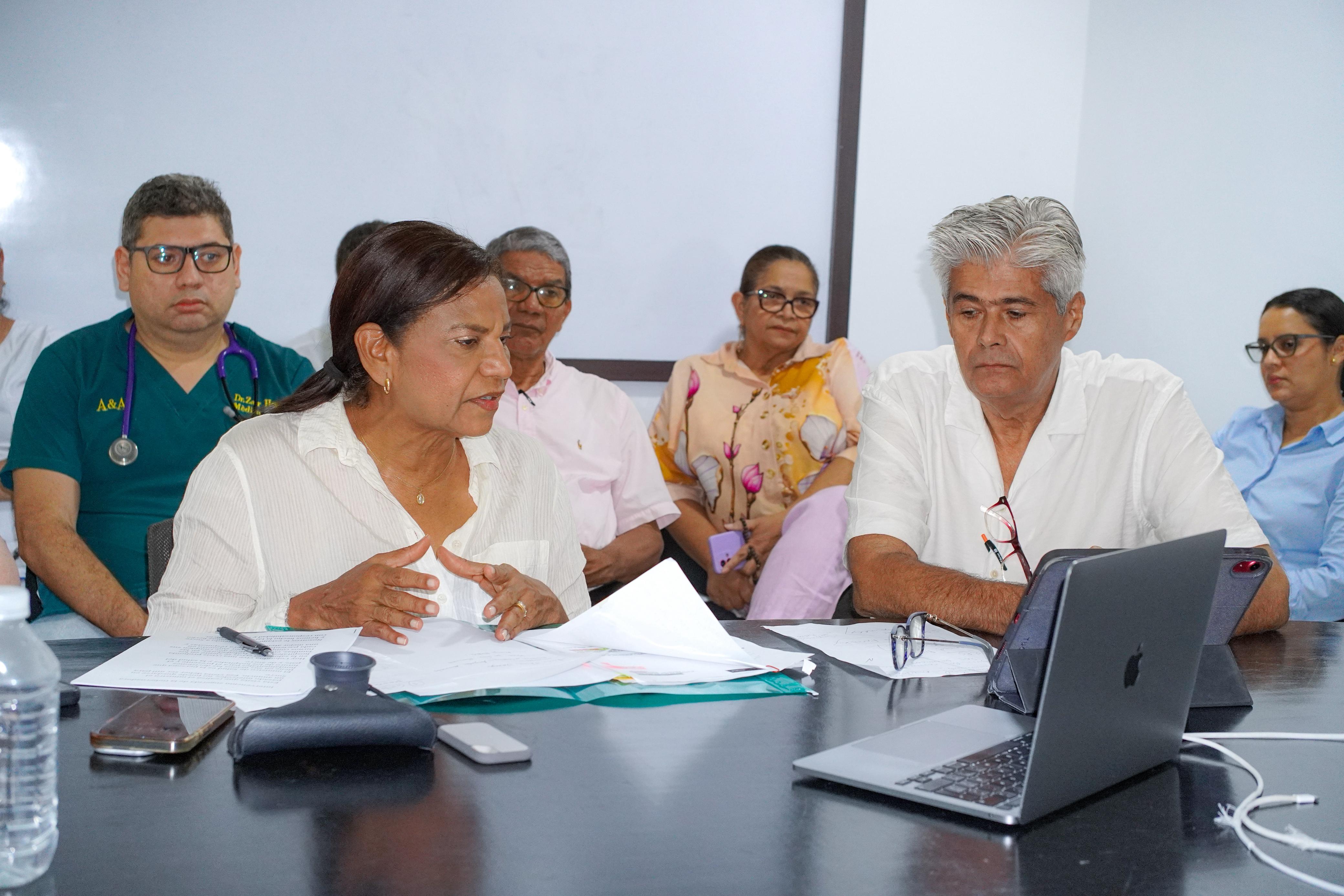 En el Hospital de San Marcos se llevó a cabo la reunión preparatoria para la mesa que 