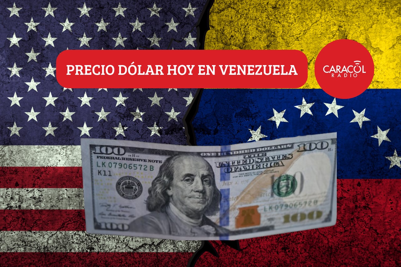 Precio del dólar en Venezuela, según cotizaciones del BCV. Imagen de referencia. Dólar y banderas: Getty Images.  