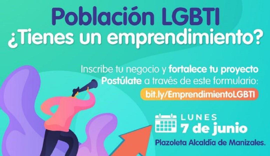 Convocatoria a emprendimientos de la población LGTBI