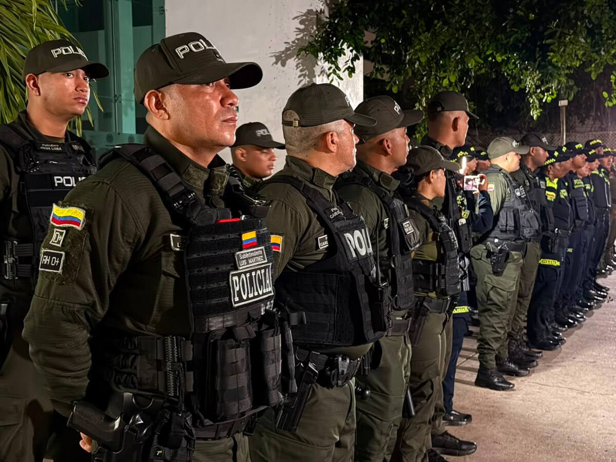 Más de 500 hombres y mujeres policías garantizaron seguridad durante Ironman 5150 Cartagena