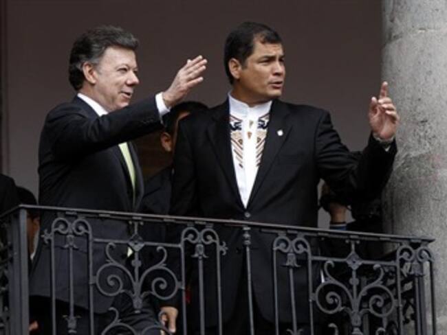Las relaciones entre Colombia y Ecuador están restablecidas y pasan por un excelente momento: Correa