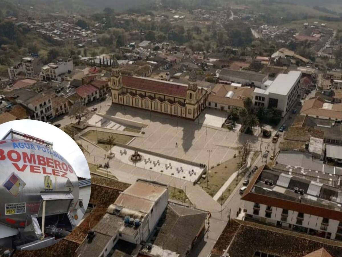 Por falta de agua exigen clases virtuales en más de 10 colegios de Vélez