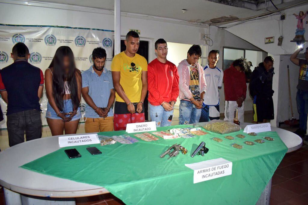 Las 15 personas, que hacían parte de grupo delincuencial, comercializaban más de 500 dosis diarias.