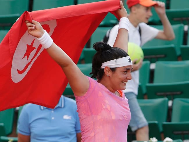 Ons Jabeur en el Roland Garros 2017