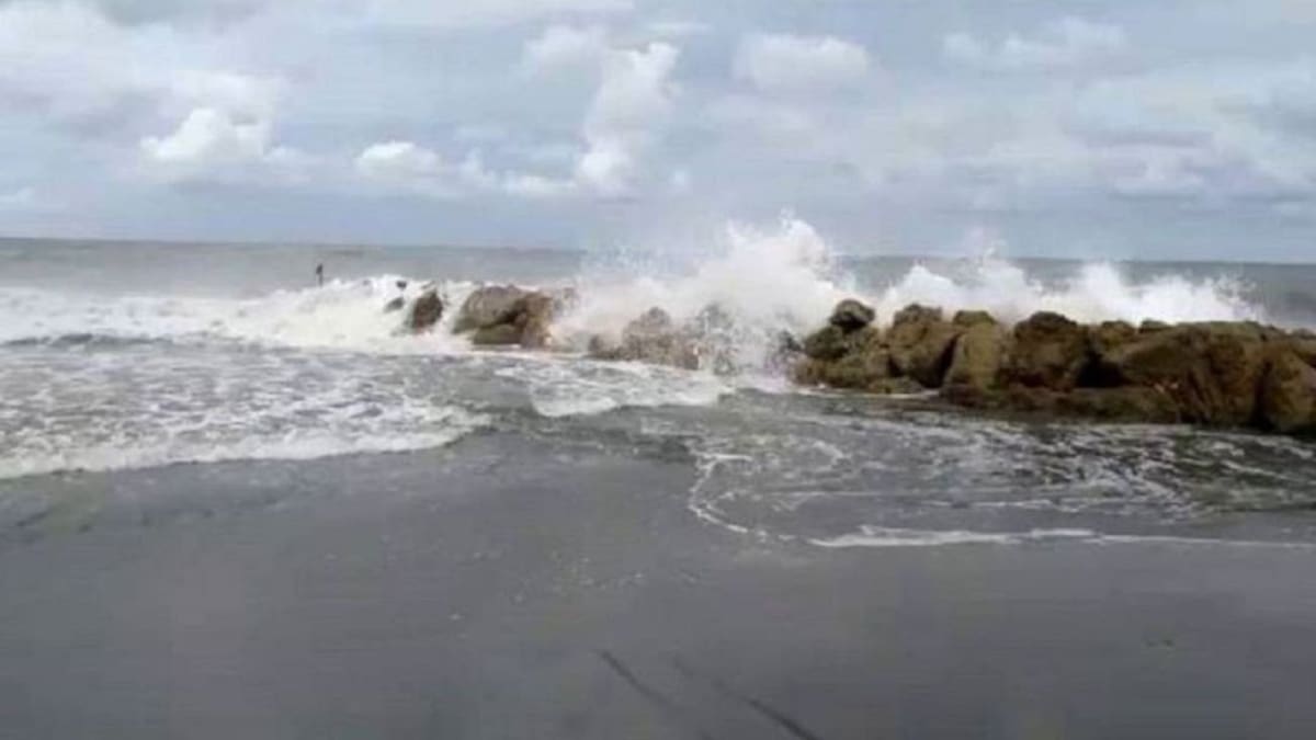 Alerta amarilla en el Atlántico por fuertes vientos