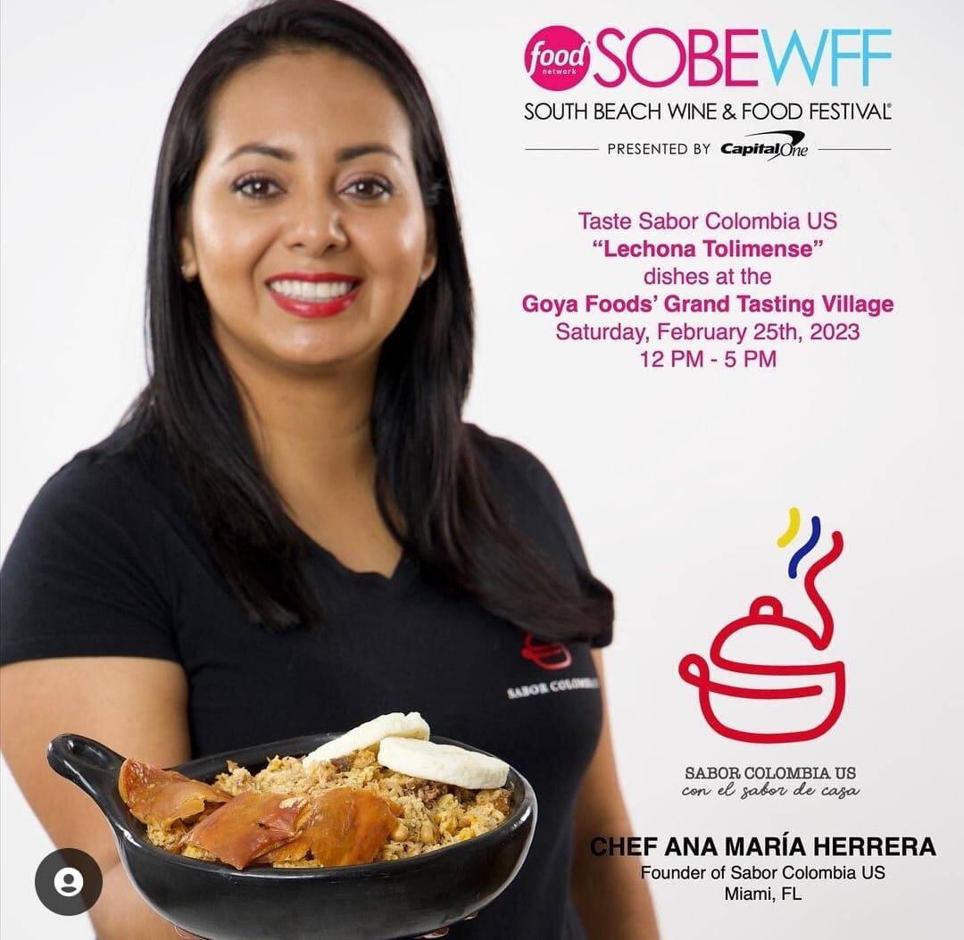 La lechona tolimense hará parte del Festival de Vinos y Gastronomía en Miami.