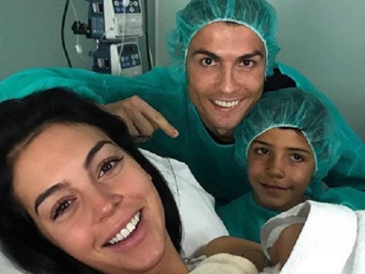 'Póker de Cristiano': El astro portugués es padre por cuarta vez