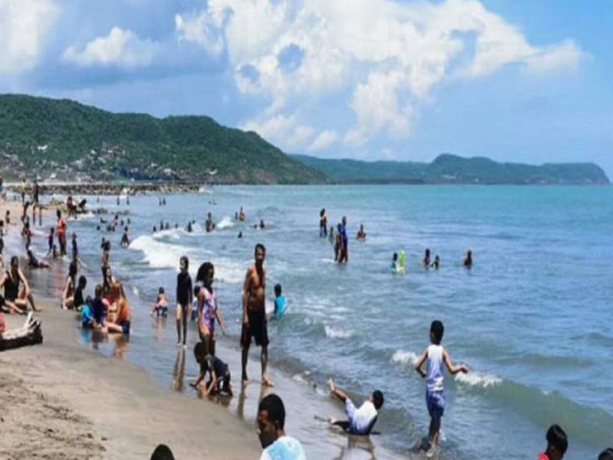 Restringen el uso de playas en La Guajira por fuertes vientos