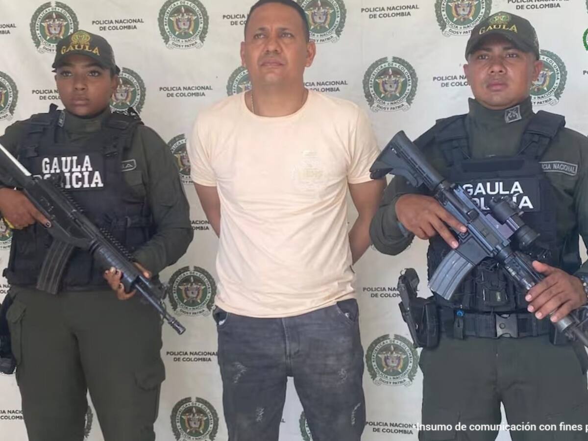 Cayó presunto integrante del Clan del Golfo que extorsionaba a dueños de fincas en Bolívar