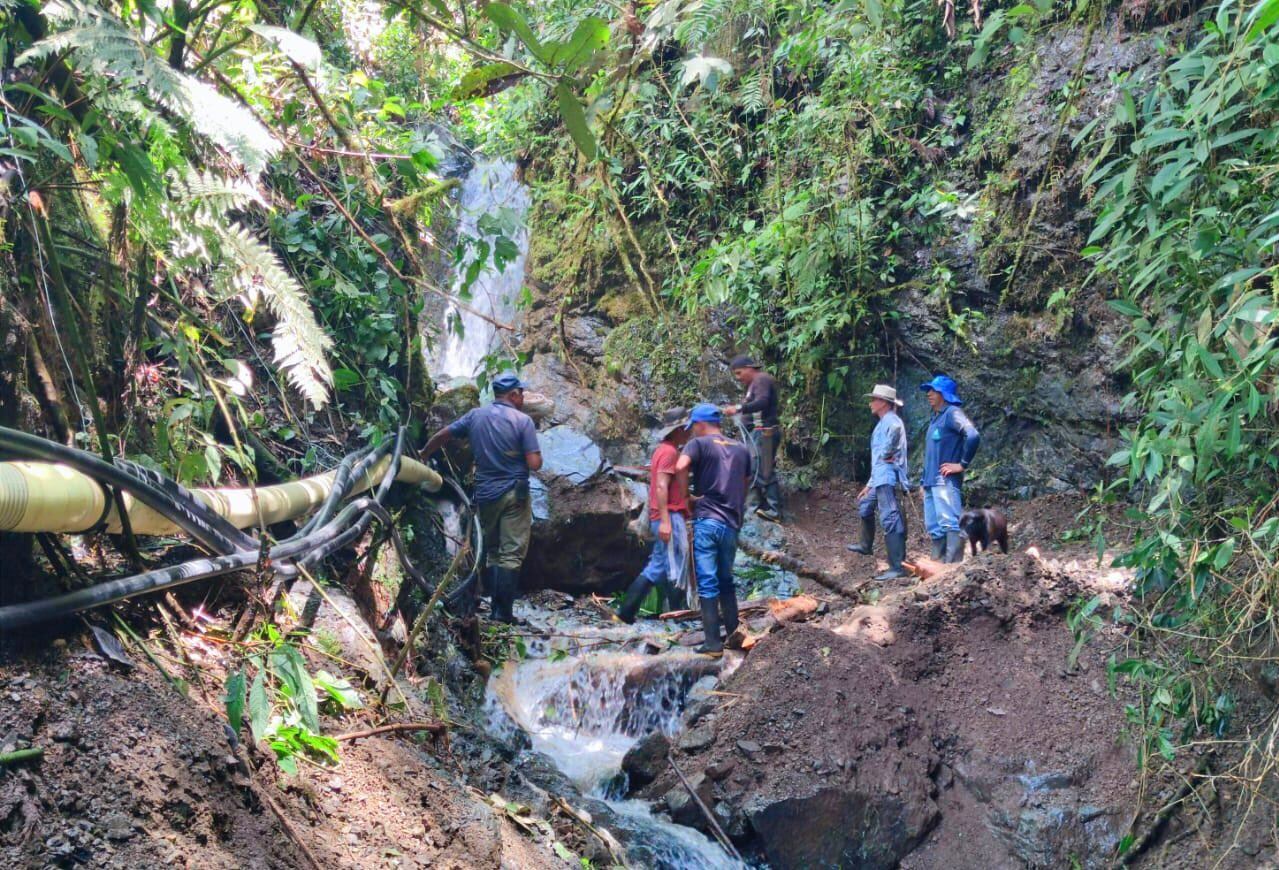 Bocatoma de Ituango- foto gerencia de Servicios públicos de Antioquia