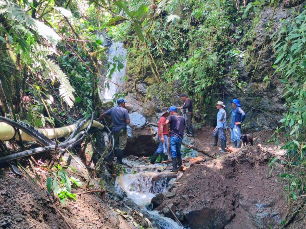 La bocatoma del acueducto urbano de Ituango debe ser trasladado