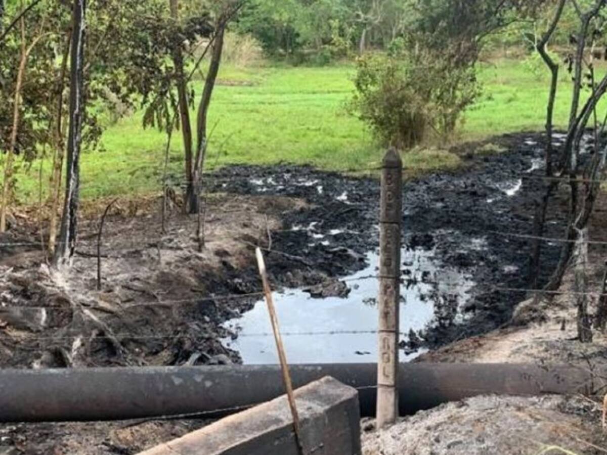 Ecopetrol reporta ocho atentados en los últimos siete meses en Santander