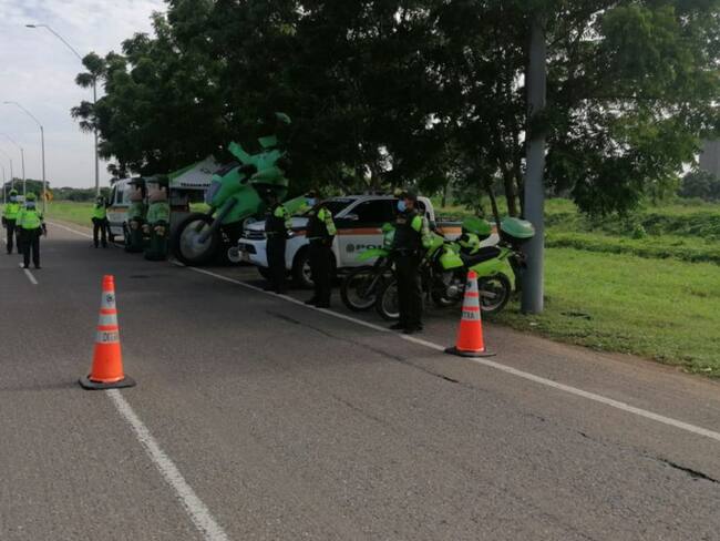 Los operativos se concentran en las vías de acceso ya que se espera un desplazamiento masivo de viajeros hacia la ciudad de Barraquilla