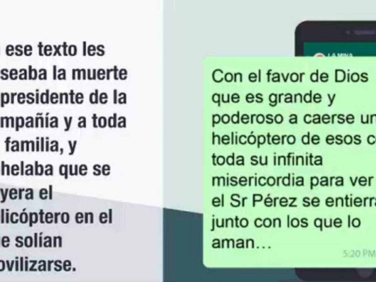 Por desearle la muerte a su jefe en WhatsApp se quedó sin trabajo