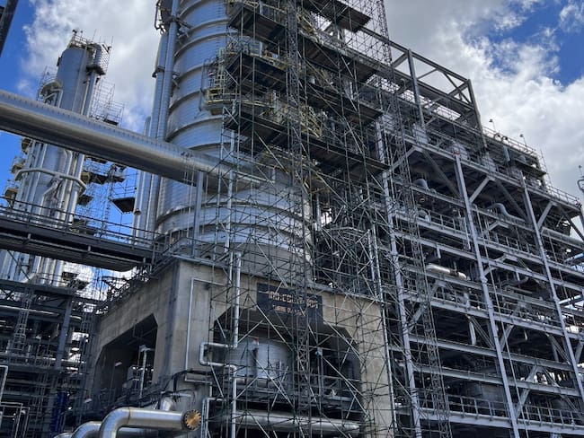 Inició mantenimiento de Unidad de Destilación de Crudo de la refinería de Cartagena