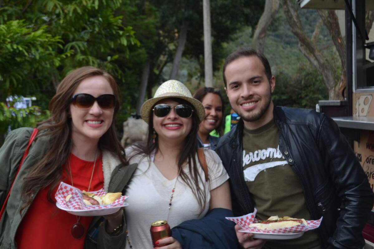 En el evento destacaron los sombreros alemanes y las pintas rebosantes de cerveza.