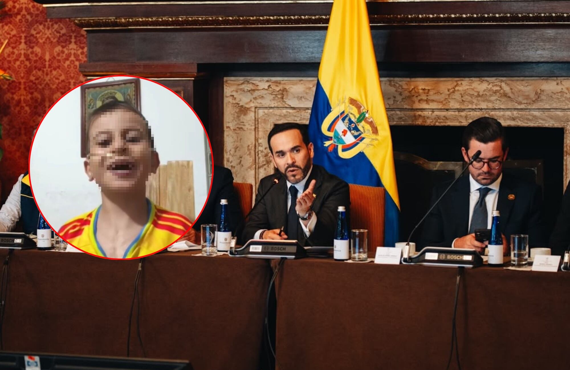Gobierno Nacional se compromete a garantizar atención médica urgente para niño de 7 años en Cúcuta. Foto: suministradas.