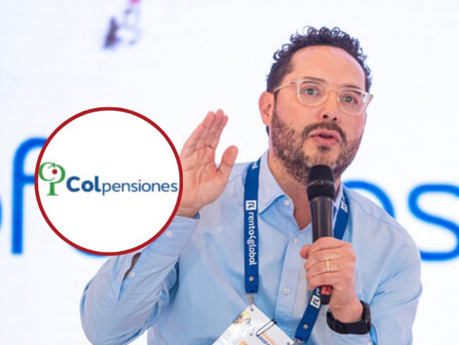 Andrés Velasco, presidente Asofondos // logo Colpensiones