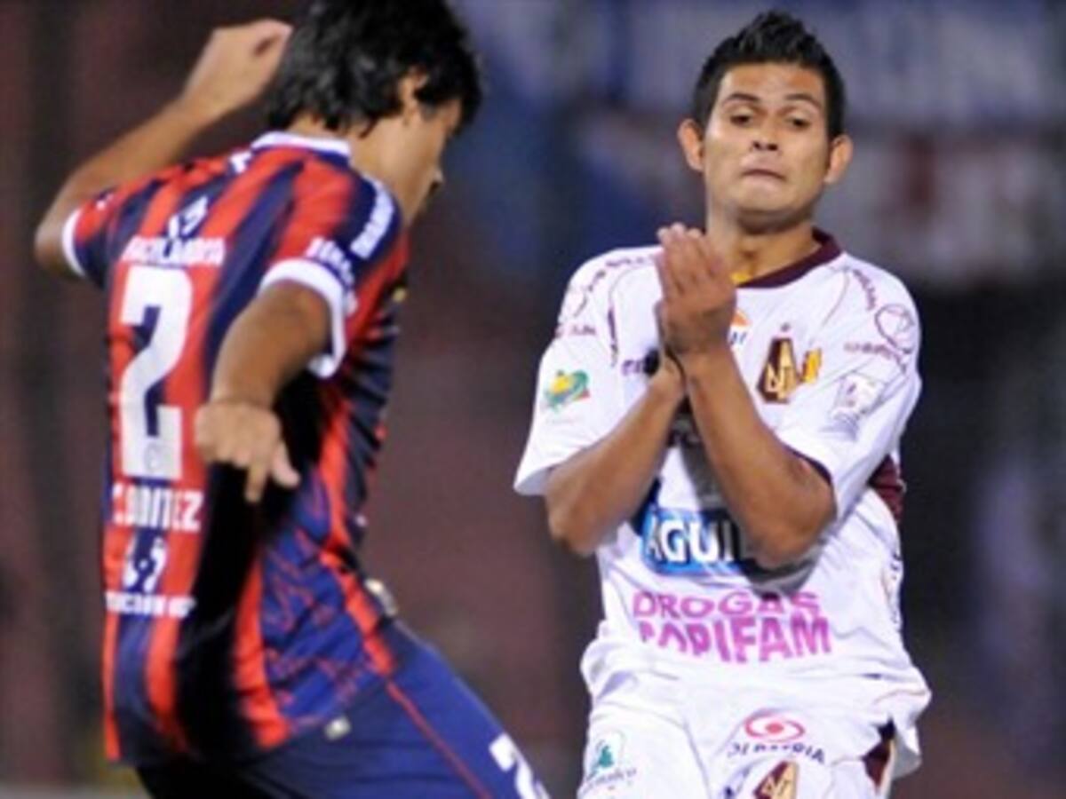 Tolima empató con Cerro Porteño y quedó por fuera de Copa Libertadores