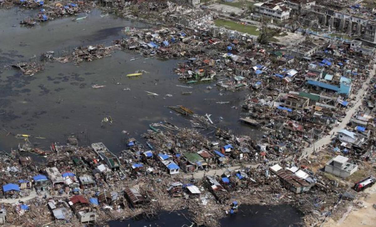 Aspectos de las zonas devastadas por el tifón que durante el fin de semana azotó a Filipinas, hecho que movió a la comunidad internacional a enviar ayuda a millones de afectados.