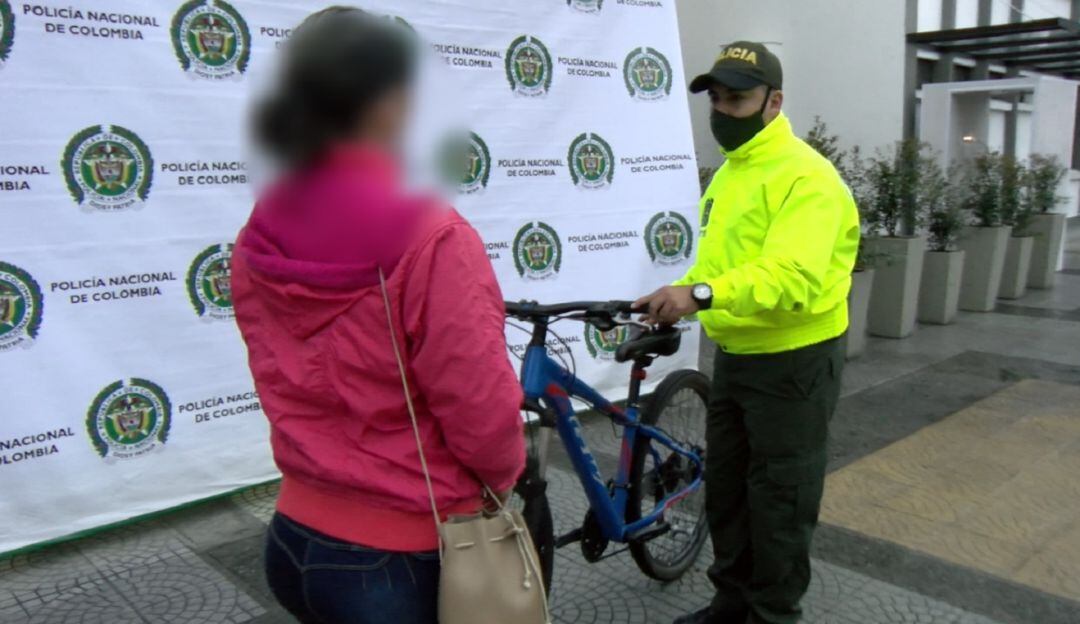 Bicicleta recuperada en Manizales