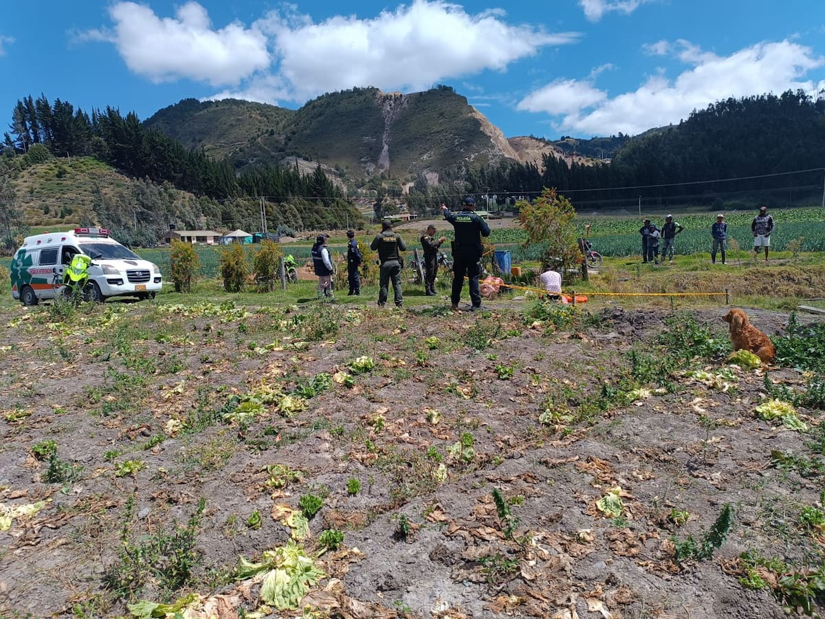 Un menor de 2 años fue hallado sin vida en reservorio de Samacá