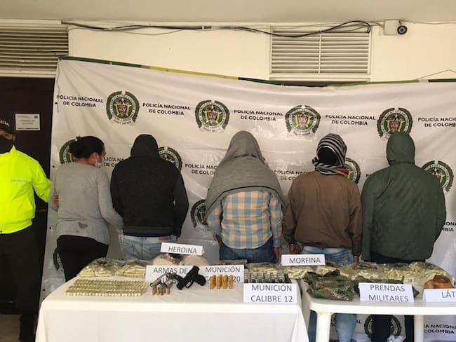 Capturan a presuntos integrantes de red de heroína