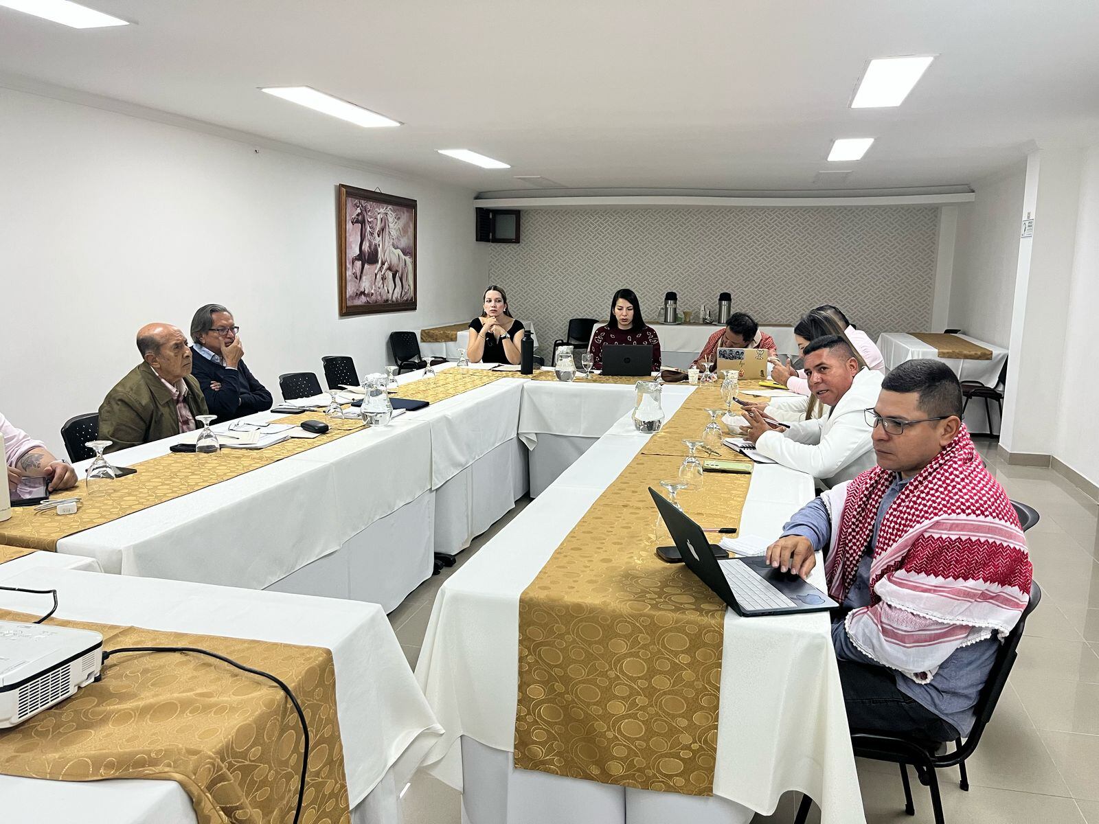 Instalación subcomisión jurídica proceso de diálogos de paz entre el Gobierno y la Coordinadora Nacional Ejército Bolivariano. Foto cortesía