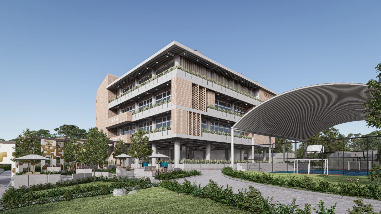 Imagen de referencia del proyecto del nuevo edificio en la Universidad del Tolima