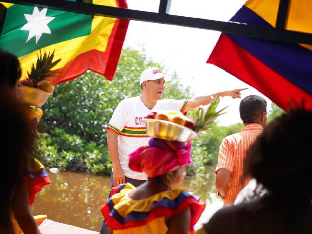 Dumek Turbay recorrió el caño Juan Angola y reiteró necesidad de recuperarlo