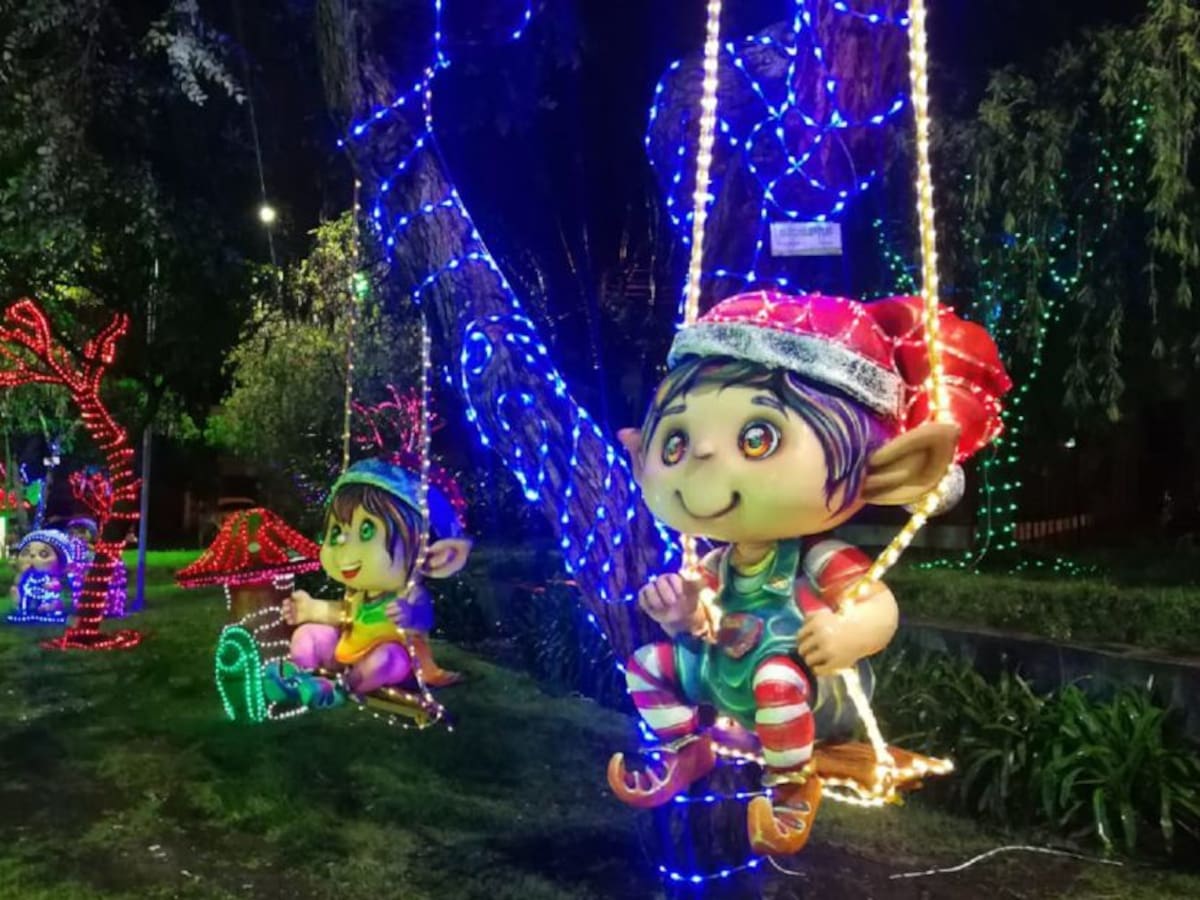 Se enciende el alumbrado navideño en Pasto