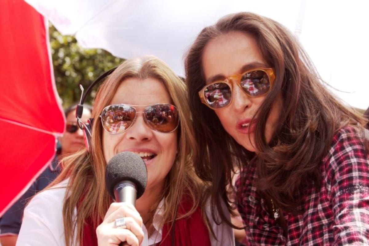 En fotos, el pícnic que vivieron los invitados y los personajes del programa A vivir que son dos días