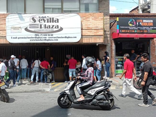 Falleció hombre que cometió feminicidio en el centro de Bucaramanga