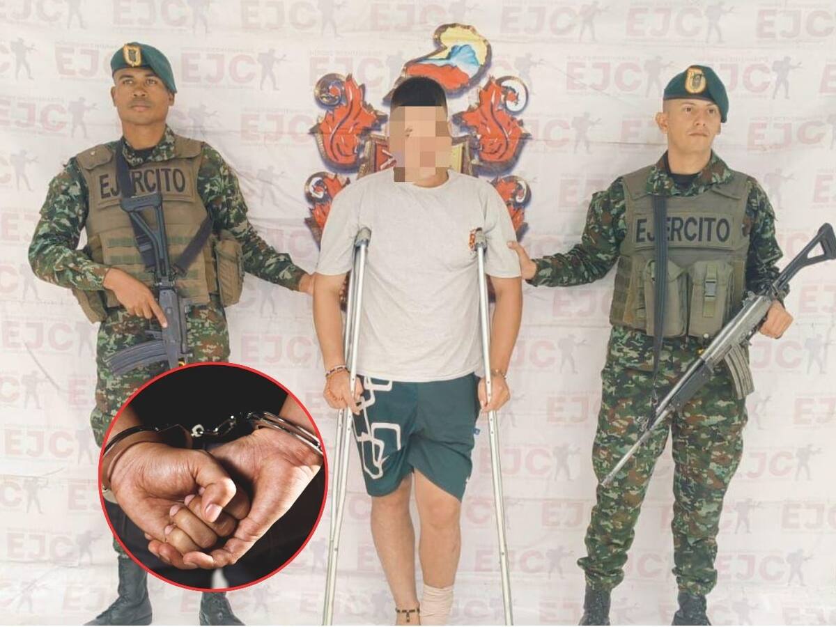 Capturado alias ´Grande´ presunto cabecilla de la Estructura Urías Rondón del Estado Mayor