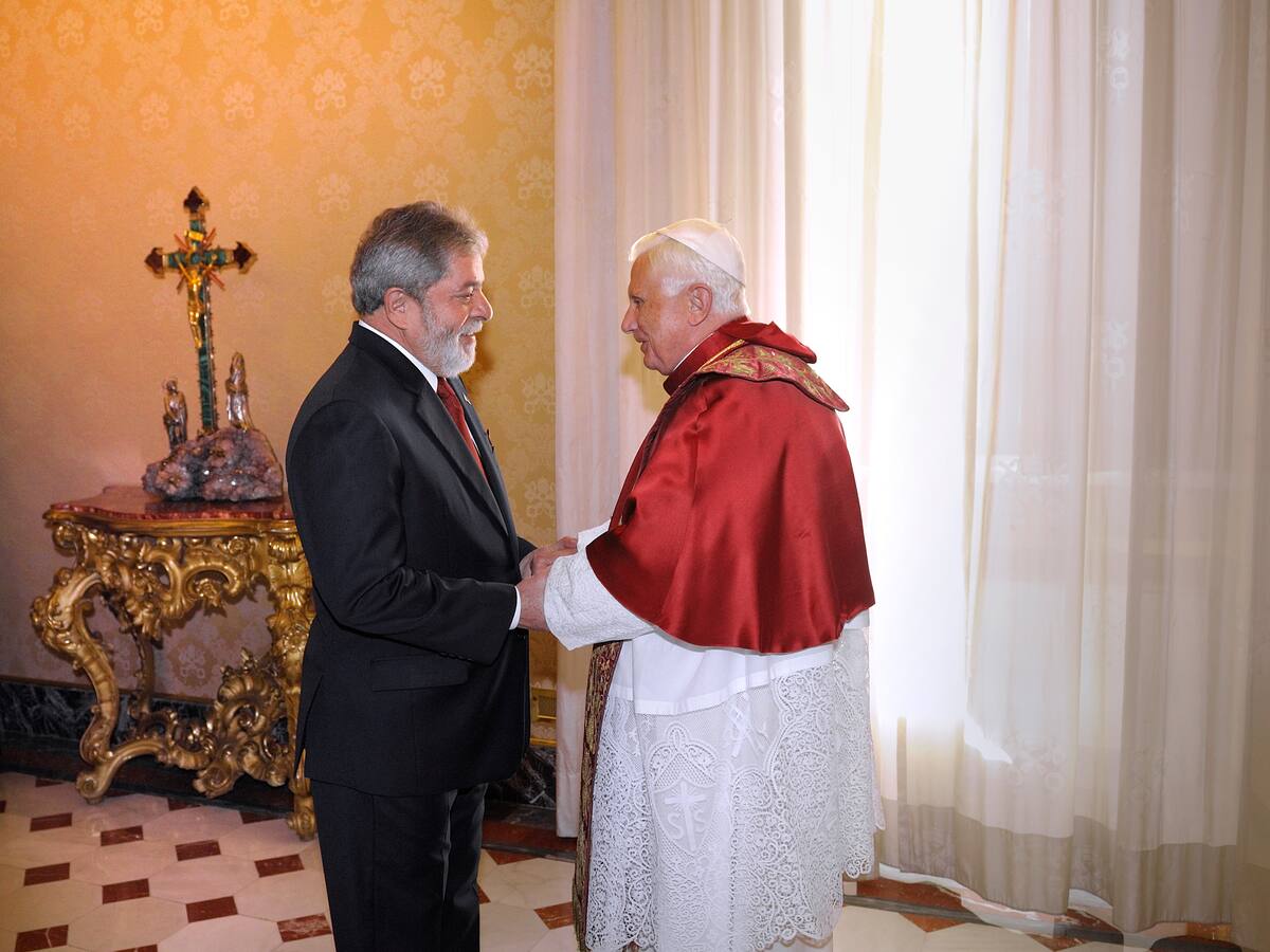 Lula lamenta la muerte de Benedicto XVI y recuerda su “compromiso con la fe”
