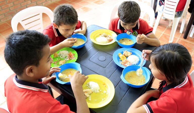 Alimentación escolar en Cúcuta 